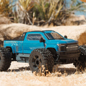 Arrma Big Rock 4X4 V4 223S DSC 1/10 RTR Brushless 4WD Monster Truck (Blue) w/SLT3 2.4GHz Radio